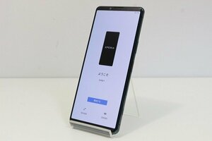 1円スタート au SONY Xperia 5 III SOG05 SIMフリー Android スマートフォン 残債なし 128GB グリーン