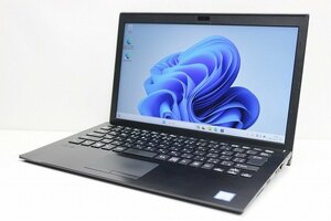 1円スタート ノートパソコン Windows11 第7世代 Core i5 SSD256GB メモリ8GB VAIO Pro PG VJPG11C11N Windows10 13.3 カメラ