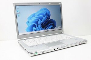 1円スタート ノートパソコン Windows11 Panasonic レッツノート CF-LX6 第7世代 Core i5 2.6GHz SSD256GB メモリ8GB Windows10 14インチ カ