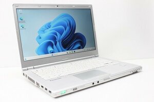 1円スタート ノートパソコン Windows11 Panasonic レッツノート CF-LX6 第7世代 Core i5 SSD256GB メモリ8GB Windows10 14インチ カメラ