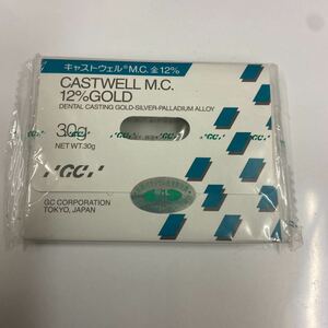 送料込　金パラ G CキャストウエルMC.12%30g 新品未開封