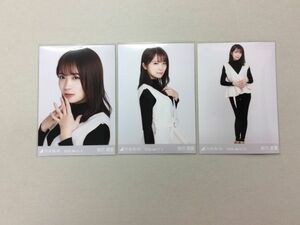 乃木坂46 秋元真夏 生写真 2020.April-Ⅴ カシュクール 3枚コンプ 匿名配送対応 G803