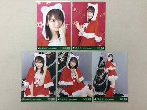 乃木坂46 秋元真夏 生写真 2019.Christmas クリスマス 5枚セット 匿名配送対応 G806