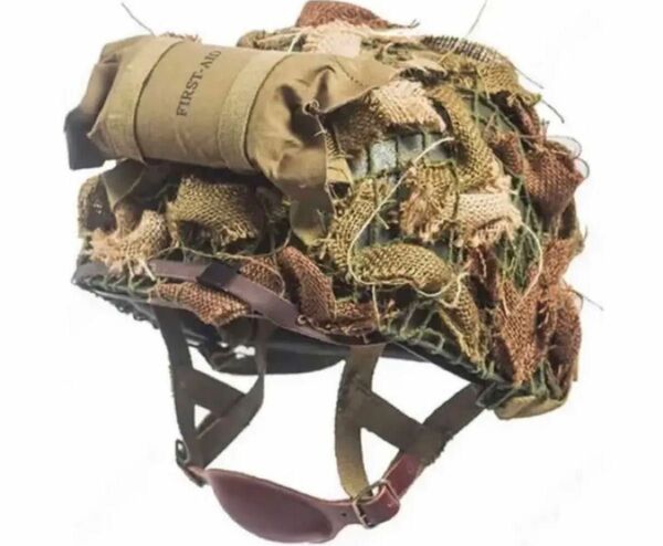 第二次世界大戦 アメリカ軍 空挺部隊隊員 M1Cヘルメットセット（レプリカ）101空挺師団　82空挺師団　落下傘　パラシュート