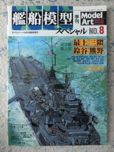 MODELART モデルアート艦船模型スペシャル No.8　中古美品