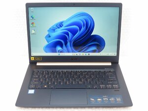 ●●【難あり】Acer Swift 514-52T-57FV / i5-8250U / 8GBメモリ / 256GB M.2 / 14型 / Windows 11 Home【 ノートパソコン ITS JAPAN 】