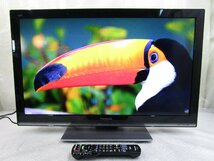 ◎Panasonic パナソニック VIERA 32インチ 液晶テレビ TH-L32X33-K 2011年製 リモコン付き 直接引取OK w11813_画像1