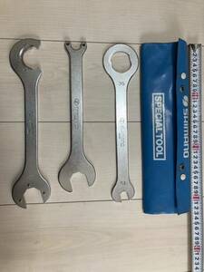 SHIMANO シマノ　SPECIAL TOOL スパナ　TL-FC30 ヘッドパーツ　BB ボトムブラケット　ペダル　　自転車工具　ビンテージ