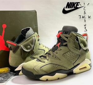 NIKE Air Jordan 6 Retro x Travis Scott CN1084200 トラビス スコット ナイキ エアジョーダン レトロ スニーカー カクタスジャック 正規品