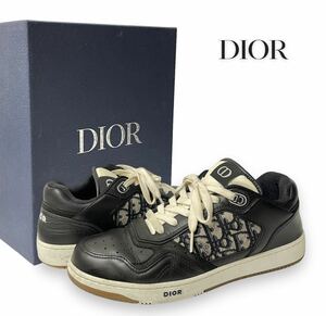 Christian Dior B27 21CDC クリスチャン ディオール オブリーク ジャカード トロッター メンズ 41 スニーカー キムジョーンズ 正規品