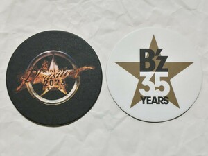 B'z LIVE GYM Pleasure 2023 STARS　Cafe　ロゴ入りコースター ノベルティ　非売品