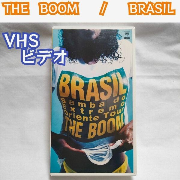 【VHSビデオ】THEBOOM/BRASIL/歌詞カード付き