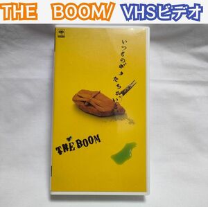 【VHSビデオ】THEBOOM/いつものボクたちがいる。/歌詞カード付き