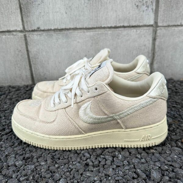 28cm Stussy Nike Air Force 1 Low Fossil エアフォース