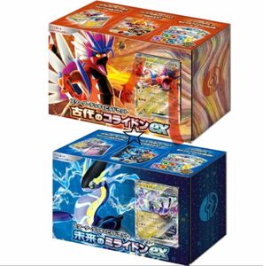 スカーレット&バイオレット スターターデッキ＆ビルドセット 古代のコライドンex 未来のミライドンex ポケモンカードゲーム