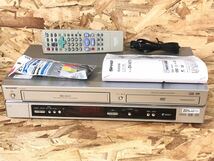 ☆ほぼ新品☆フルメンテナンス品 SHARP DV-NC750☆VHS/DVD再生デッキ☆再生動作確認済み☆最高コンディションのデッキ☆早い者勝ち☆激レア_画像1