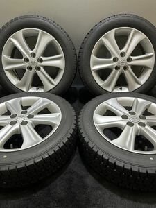 175/60R16 GOODYEAR/ICE NAVI7 22年製 トヨタ 120系 ラクティス 純正 16インチ 5.5J ＋39 100 5H スタッドレス 4本 (南4-E697)