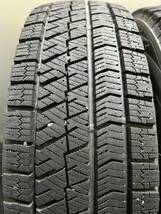 175/70R14 BRIDGESTONE/VRX2 21年製 トヨタ ヤリス 純正 スチール 14インチ 5.5J ＋40 100 4H スタッドレス 4本 アクア (2-E808)_画像6