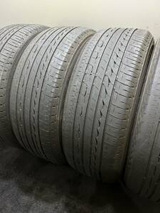 215/55R17 BRIDGESTONE/REGNO GR-XⅡ 22年製 夏タイヤ 4本 ブリヂストン レグノ クラウン ヴェゼル マークX マジェスタ (4-E856)