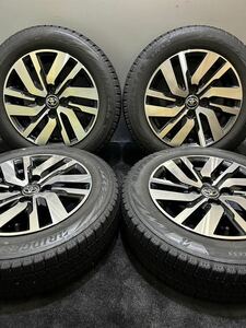 165/65R14 BRIDGESTONE/VRX2 18年製 トヨタ ルーミー 純正 14インチ 5J ＋35 100 4H スタッドレス 4本 パッソ (南3-E866)