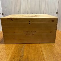 送料無料◆ワイン木箱◆LUCE◆木箱◆小物入れ◆蓋付き_画像2