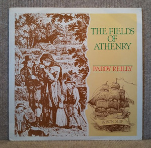 PADDY REILLY-Fields Of Athenry/試聴/'82 Ireland Dolphin原盤　アイリッシュフォーク/トラッド　盤洗浄済