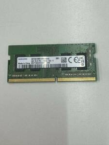 【中古メモリ】SAMSUNG 4GB 1R×16 PC4-3200AA 1枚