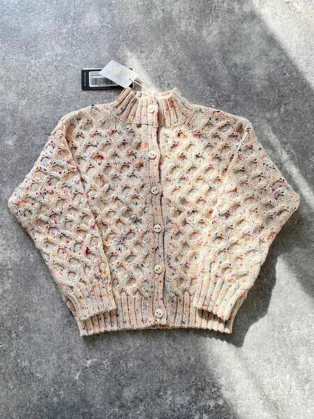 misha&puff honeycomb cardigan 6-7y