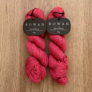 ROWAN Island Blend ［Routemaster］ 50g×2かせ ﾍﾞﾋﾞｰｱﾙﾊﾟｶ・ｼﾙｸ配合 並太