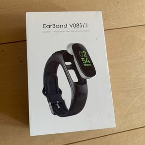 V08（V08S/J）EarBand（イヤーバンド）　スマートウォッチ　ブルー　ネイビー　ワイヤレス　イヤホン