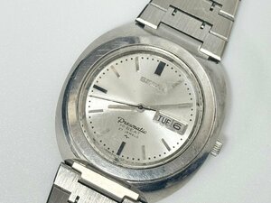 キングラム[27]SEIKO セイコー プレスマチック ハイビート 5146-7030 27石 自動巻き 腕時計 ★社外ベルト★ジャンク扱い★１円【送料無料