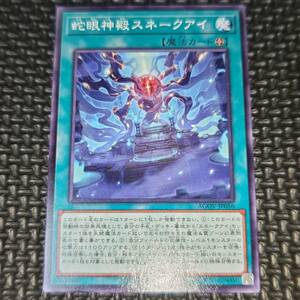 遊戯王 蛇眼神殿スネークアイ AGOV-JP056 9数量まで