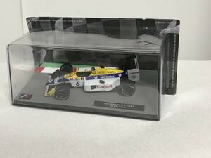 模型未開封♪【F1マシンコレクション】17 WILLIAMS FW11B ウイリアムズ ネルソン・ピケ★デアゴスティーニ★送料例 800円/関東 東海