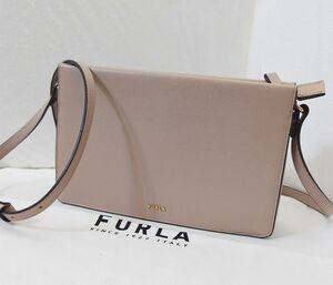 フルラ FURLA　ショルダーバッグ レザー ピンクベージュ 新作