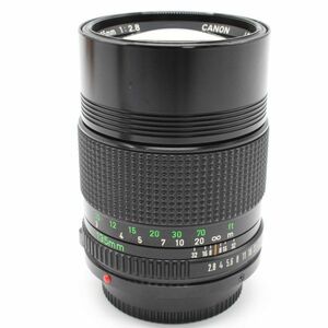 ■極上品■ CANON MFレンズ NewFD 135mm F2.8