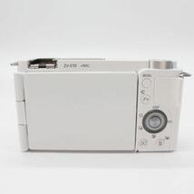 ショット数1647！ ■極上品■ SONY ZV-E10　ホワイト　ボディ_画像7