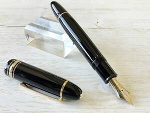 【極美品】 モンブラン 万年筆 149 中金18K マイスターシュテュック149 MONTBLANC