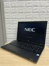 NEC VersaPro VX-3 Core i5-8250U 1.6GHz 8GB HDD500GB 15インチ OS無し　中古　ノートパソコン 通電確認済み_画像1