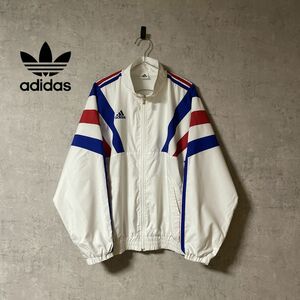 adidas アディダス 90s デサント製 ビンテージ ナイロンジャケット