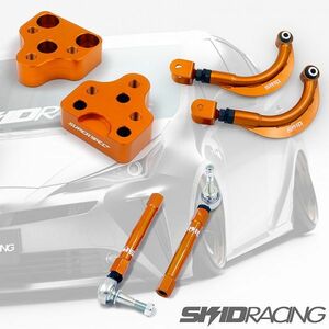 ZVW50 Prius front and back set Camber adaptor upper arm adjustment type extension front vehicle inspection "shaken" OK skid racing # :13-D2 39-D2 40-A3