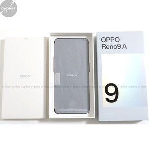 新品 OPPO Reno9 A A3010P 8GB 128GB 4500mAh Snapdragon 695 5G 6.4インチ ナイト ブラック ワイモバイル SIMフリー スマホ 携帯電話 本体