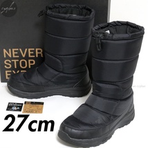 US9 27cm THE NORTH FACE NF52270 Nuptse Bootie VI WP Tall ノースフェイス ヌプシ ブーティー 6 ウォータープルーフ トール ブーツ 黒_画像1