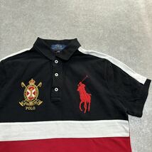 POLO RALPH LAUREN ポロラルフローレン ビッグポニー 刺繍 半袖 ポロシャツ メンズ Sサイズ_画像2