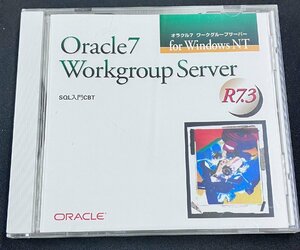 2YXS1472* present condition goods *ORACLE( Ora kru) Oracle 7 Workgroup Server R7.3 for Windows NT/SQL introduction CBT disk only 