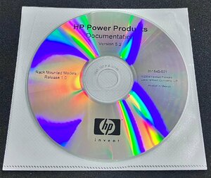 2YXS1249★現状品★HP Power Products Documentation Version 5.2(Rack Mounted Models Release 1.0)