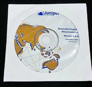 2YXS1439★現状品★Juniper networks Screen OS Product ドキュメンテーション Version 5.4.0　