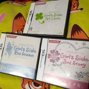 ニンテンドー DS ときめきメモリアル　ガールズサイド Girl Side love Season Story 123セットまとめ