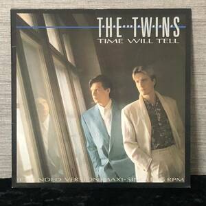 THE TWINS - TIME WILL TELL (12) SYNTH POP DISCO NEW WAVE