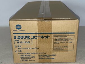 ◆◇送料無料コニカミノルタ/KONICA MINOLTA 純正品 3,000枚 コピーキット Bizhub 1830 / 1830f 用/未開封 ◇◆