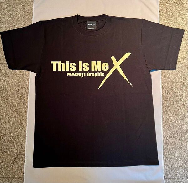 IS / MABUJI GRAPHIC コラボTシャツ *Lサイズ*ブラック*新品未使用*TEE*Tシャツ